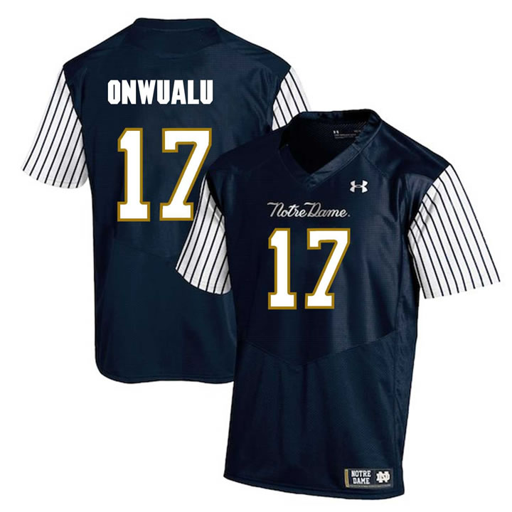 Notre Dame Fighting Irish 17 James Onwualu Navy College Football Jersey Dzhi,We sell and wholesale Notre Dame Fighting Irish 17 James Onwualu Navy College Football Jersey Dzhi on line form chian!